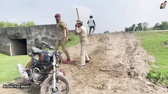 Must Watch New Funny Video New Comedy Video 2022 Try To Not Laugh Epi 2 Police V/S Biker by BFM