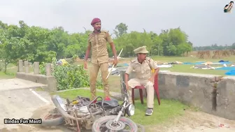 Must Watch New Funny Video New Comedy Video 2022 Try To Not Laugh Epi 2 Police V/S Biker by BFM