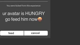 what if you had to take care of your roblox avatar- ????