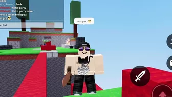 If FLOPPA PLAYED roblox BEDWARS...