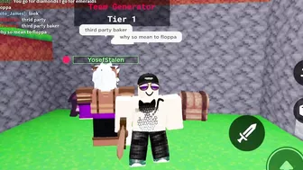 If FLOPPA PLAYED roblox BEDWARS...