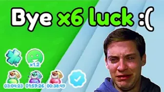 Goodbye x6 Luck ???? (Pet Simulator X) *ROBLOX*