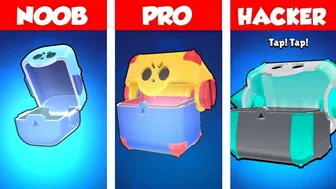 NOOB vs PRO vs HACKED ☘️/Brawl Stars