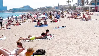 Barcelona beach walk 2022 / beach Sant Miquel ????️????????Spain best beaches