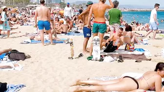 Barcelona beach walk 2022 / Beach Bogadell ????????????️Spain best beaches