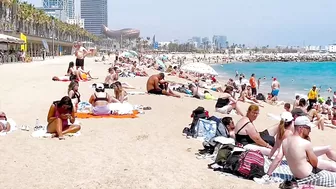 Beach Barceloneta / Barcelona beach walk 2022????️????????Spain best beaches