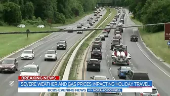 Severe weather and gas prices impacting holiday travel