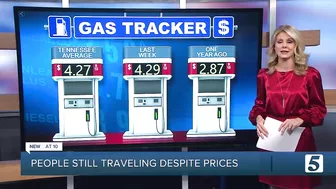 Memorial Day Travel: Despite record-breaking gas prices, thousands of Tennesseans plan trips