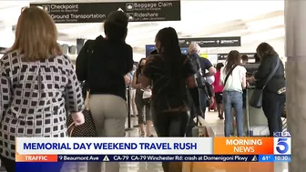 More Memorial Day travel expected even with high gas prices