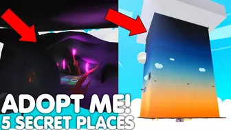 ????5 SECRET PLACES IN ADOPT ME!???? (NO ONE KNOWS ABOUT THIS!)????ROBLOX