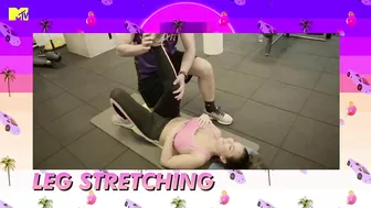 Elettra Lamborghini Super Body: esercizi super stretching | MTV Super Shore