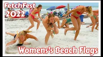 Women's Beach Flags - Fetch Fest 2022 - Rounds 1,2,3