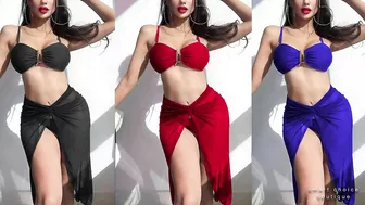 Best of 5 bikini dress ideas for girls | flag letter costume