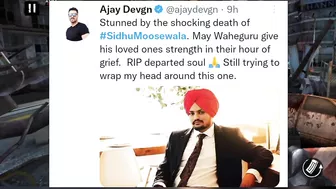 Celebrities react on Sidhu Moose wala death| Kapil Sharma, Ajay Devgan, Anil Kapoor, carryminati