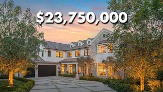 Tour Inside Brentwood Celebrity Estate - ON SALE for $23,750,000