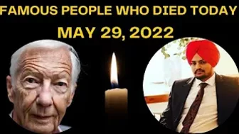 Famous Celebrities Who Died Today  May 29, 2022 ,#whodiedtoday#celebs#whodied#LesterPiggott