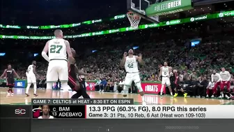 STEP UP! Who needs to have a big game for the Celtics and Heat in Game 7 | SportsCenter