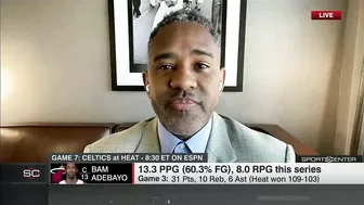 STEP UP! Who needs to have a big game for the Celtics and Heat in Game 7 | SportsCenter