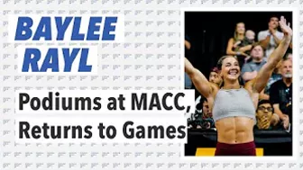 Baylee Rayl Podiums at MACC, Returns to Games