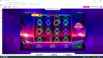 POSLEDNÍ FREE SPINY NA APOLLU • SUNSET HOTLINE • APOLLO GAMES ONLINE CASINO