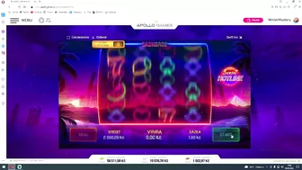 POSLEDNÍ FREE SPINY NA APOLLU • SUNSET HOTLINE • APOLLO GAMES ONLINE CASINO