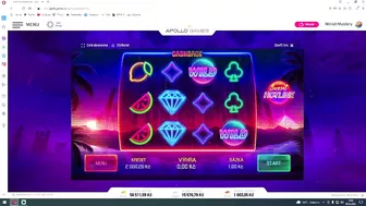 POSLEDNÍ FREE SPINY NA APOLLU • SUNSET HOTLINE • APOLLO GAMES ONLINE CASINO