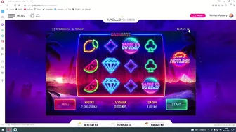 POSLEDNÍ FREE SPINY NA APOLLU • SUNSET HOTLINE • APOLLO GAMES ONLINE CASINO