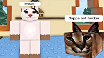 When Beluga Raise a Floppa in Roblox | hecker