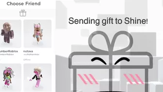 POV: you can send gifts in roblox!????????