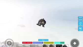 Flying Kamoebas Glitch!! - Roblox Kaiju Universe