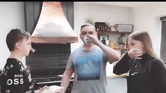 Hilarious Wrap-Slap With Water Challenge Great family game