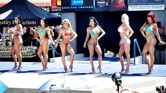 Bikini Competition at Muscle Beach