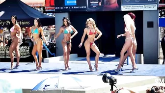 Bikini Competition at Muscle Beach