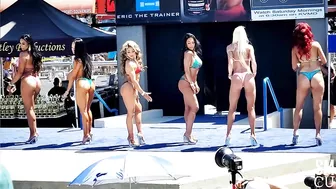 Bikini Competition at Muscle Beach