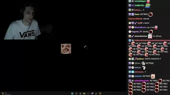 xQc stream instantly crashed after one guy ask him to retire