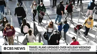 Thousands have their travel plans upended over Memorial Day weekend