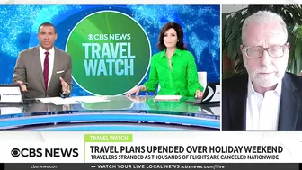 Thousands have their travel plans upended over Memorial Day weekend