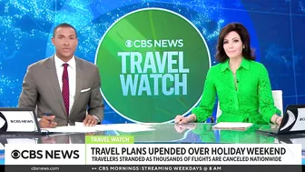 Thousands have their travel plans upended over Memorial Day weekend