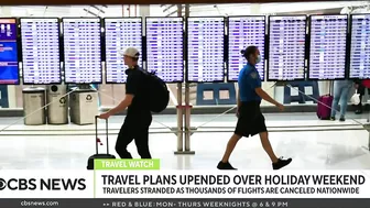 Thousands have their travel plans upended over Memorial Day weekend