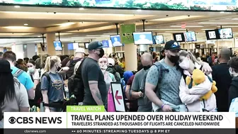 Thousands have their travel plans upended over Memorial Day weekend