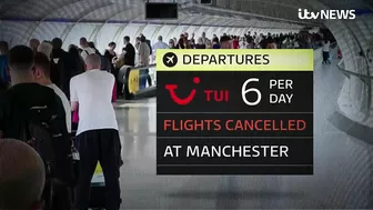 Travel disruption 'could get worse before it gets better' with staff shortages hitting | ITV News