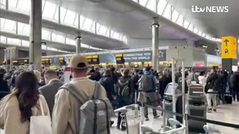 Travel disruption 'could get worse before it gets better' with staff shortages hitting | ITV News