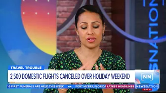 Travel troubles: 2.5K flights canceled over the holiday weekend | Morning in America