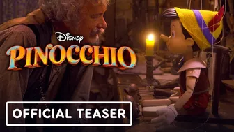 Pinocchio - Official Teaser Trailer (2022) Tom Hanks, Joseph Gordon-Levitt