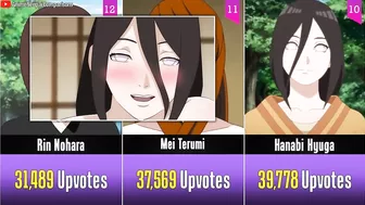 Best Naruto & Boruto Waifus (By Voting) I Anime Senpai Comparisons