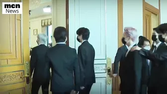 BTS Arrive at White House, Meet Joe Biden & Give Speech in Oval Office live president Washington us