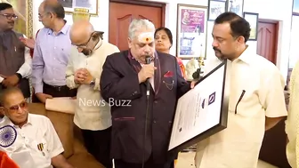 Super Star Krishna Received Celebrity Book of World Record | Krishna 80th Birthday Celebrations | NB