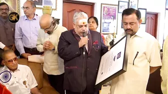 Super Star Krishna Garu Received Celebrity Book of World Records || GK Media