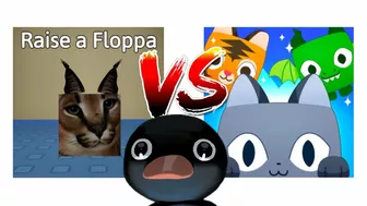 Raise a Floppa vs Pet Simulator X *Roblox* (NOOT NOOT)