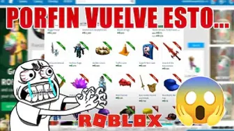 PORFIN HA VUELTO ESTO A ROBLOX DESPUÉS DE MUCHOS AÑOS...????